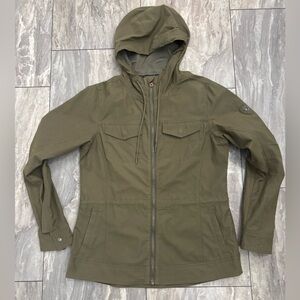 Kuhl Women's Olive Hooded Jacket size small
